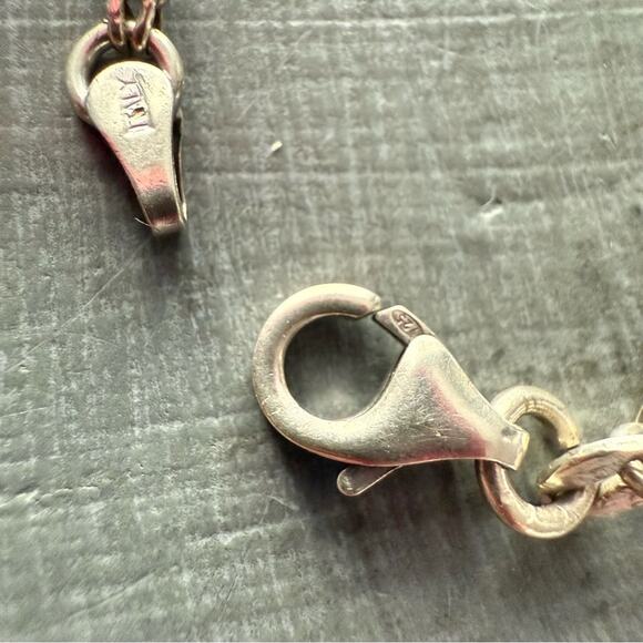 925 Sterling Silver Infinity Bracelet - Picture 4 of 5